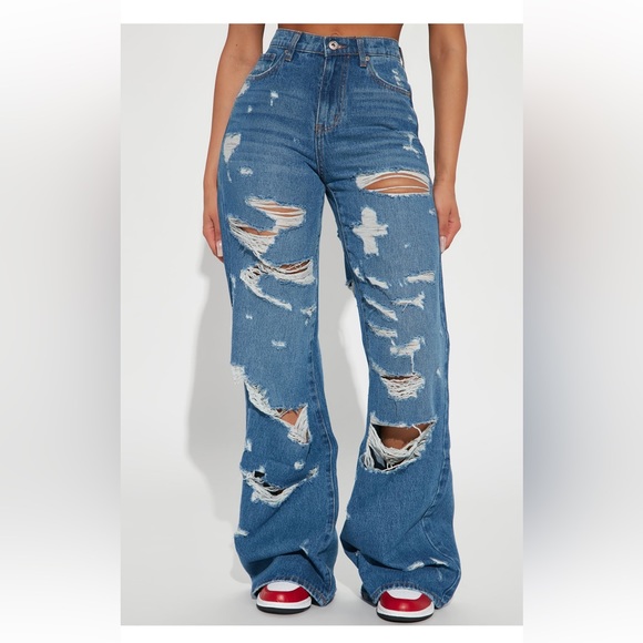 Size 7 Fashion Nova Jeans - Picture 1 of 1